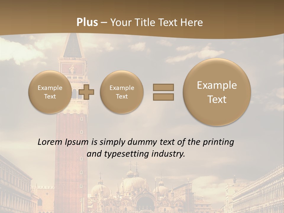 Cathedral Journey Piazza PowerPoint Template