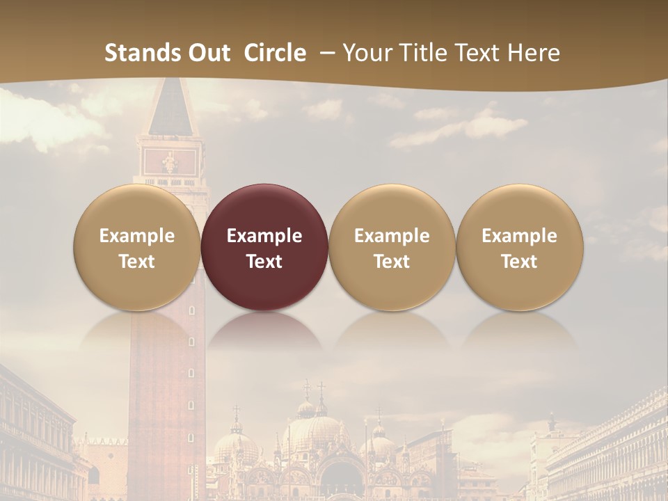 Cathedral Journey Piazza PowerPoint Template