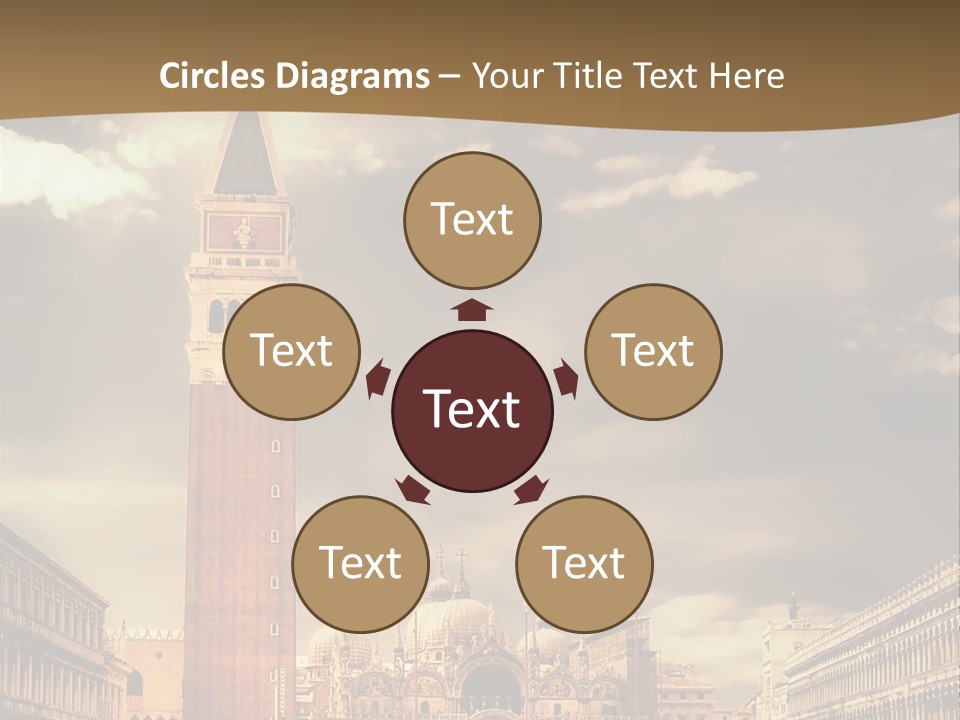 Cathedral Journey Piazza PowerPoint Template