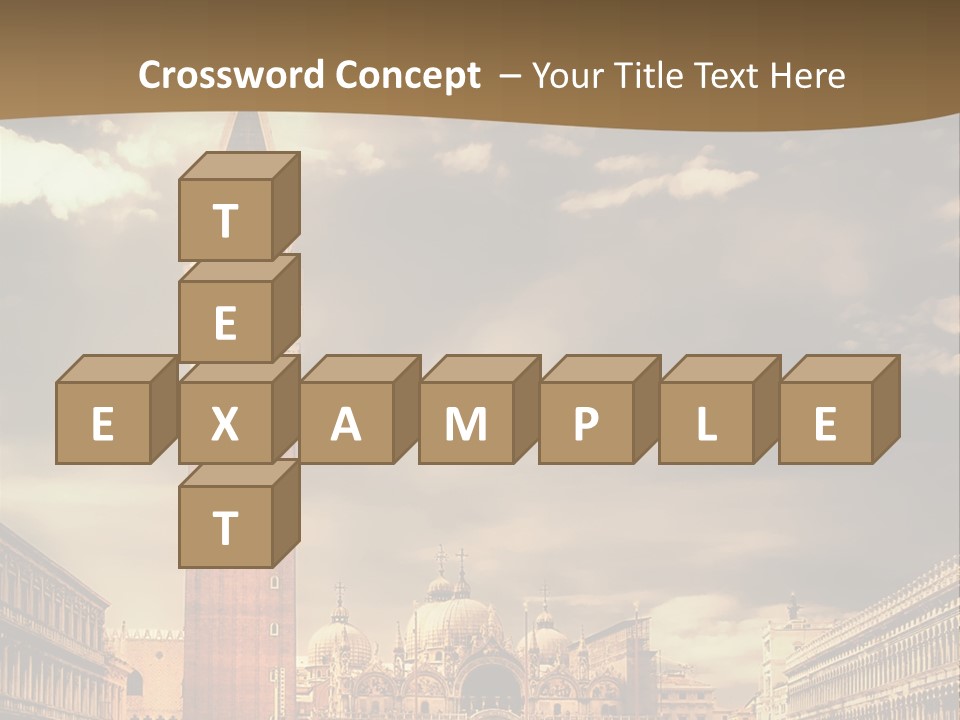 Cathedral Journey Piazza PowerPoint Template