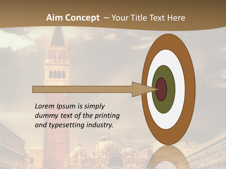 Cathedral Journey Piazza PowerPoint Template