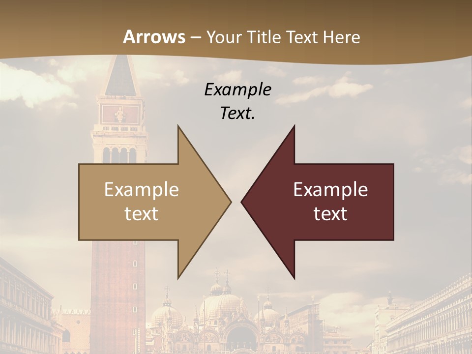 Cathedral Journey Piazza PowerPoint Template