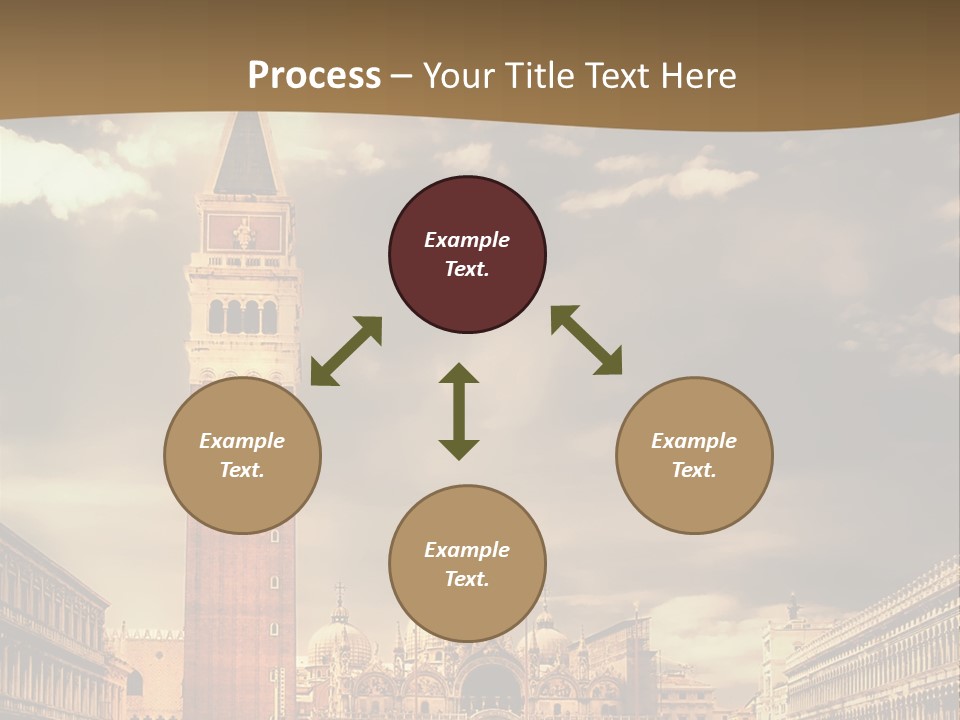 Cathedral Journey Piazza PowerPoint Template