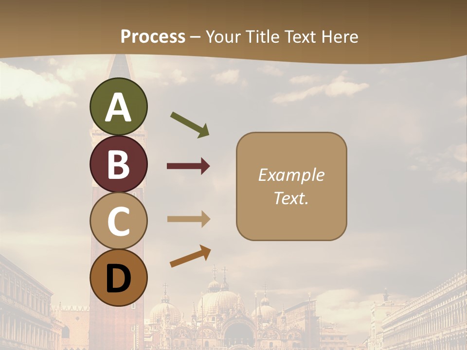 Cathedral Journey Piazza PowerPoint Template