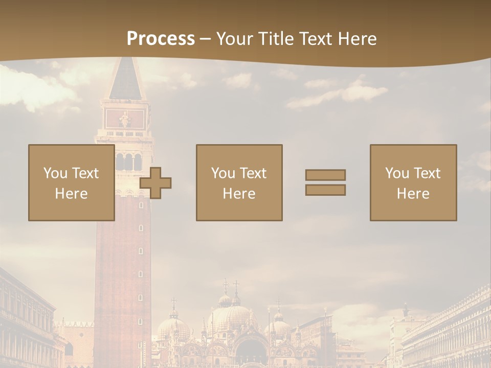 Cathedral Journey Piazza PowerPoint Template