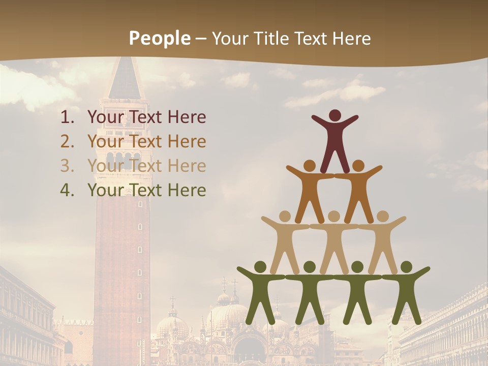 Cathedral Journey Piazza PowerPoint Template