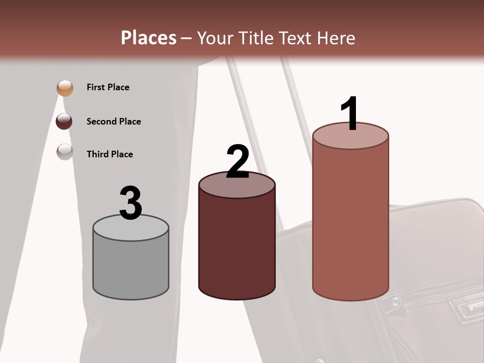 Modern Trendy Trolley PowerPoint Template