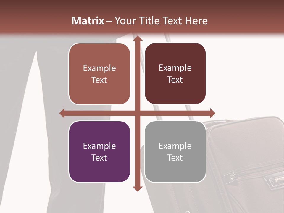 Modern Trendy Trolley PowerPoint Template