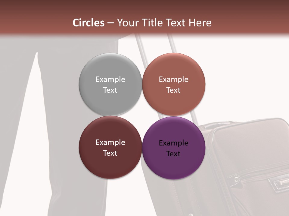 Modern Trendy Trolley PowerPoint Template