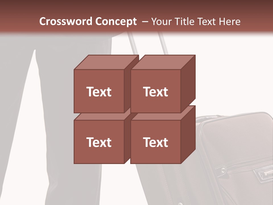 Modern Trendy Trolley PowerPoint Template