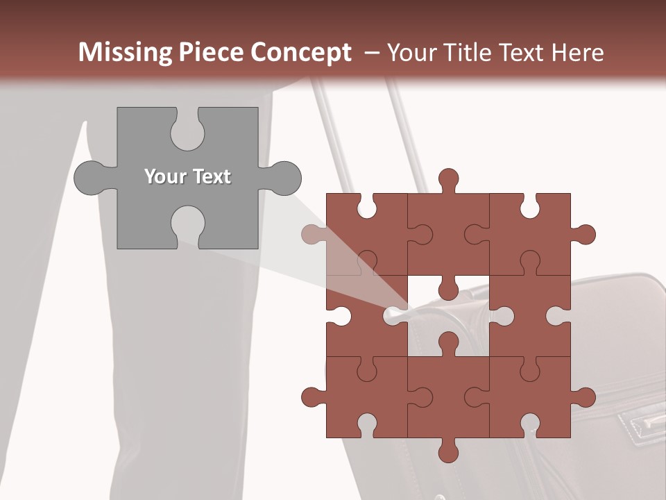 Modern Trendy Trolley PowerPoint Template