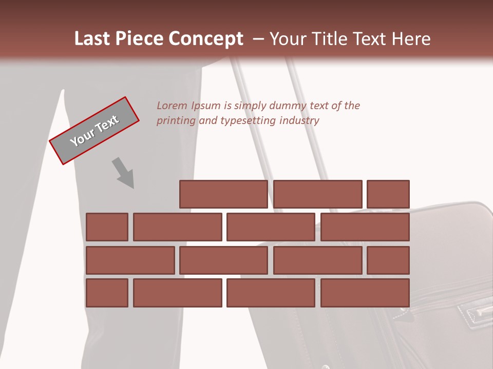 Modern Trendy Trolley PowerPoint Template