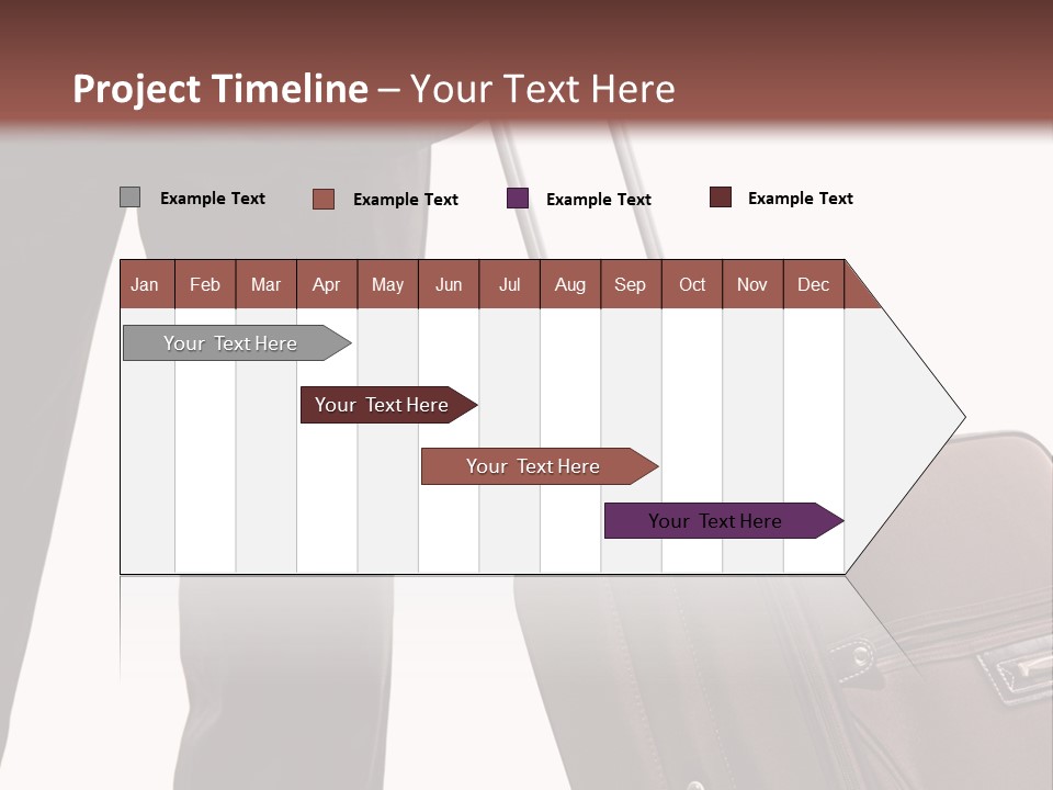 Modern Trendy Trolley PowerPoint Template