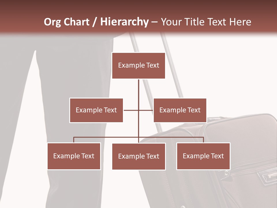 Modern Trendy Trolley PowerPoint Template