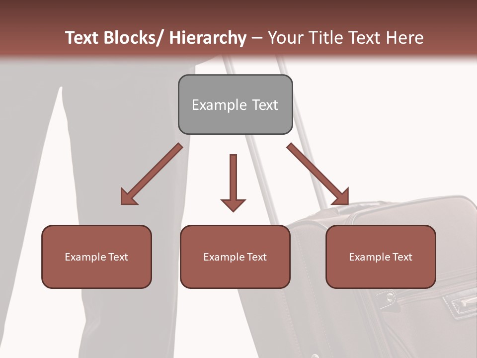 Modern Trendy Trolley PowerPoint Template
