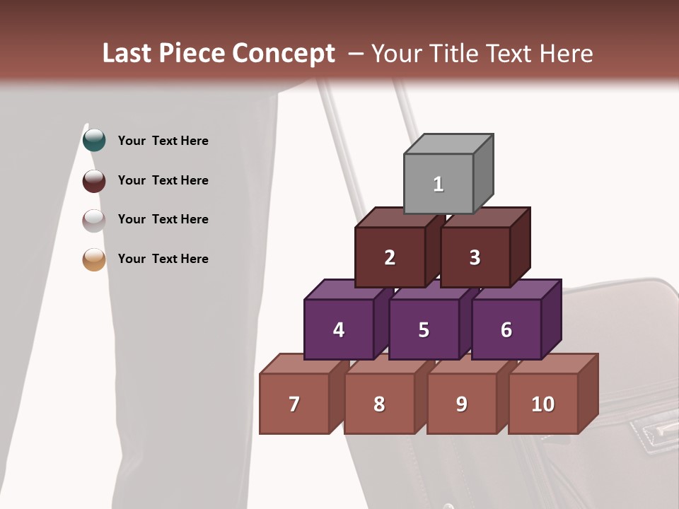 Modern Trendy Trolley PowerPoint Template