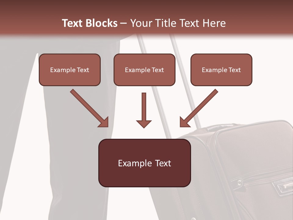 Modern Trendy Trolley PowerPoint Template