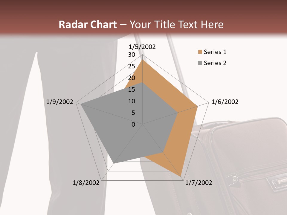 Modern Trendy Trolley PowerPoint Template
