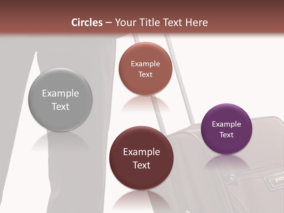 Modern Trendy Trolley PowerPoint Template