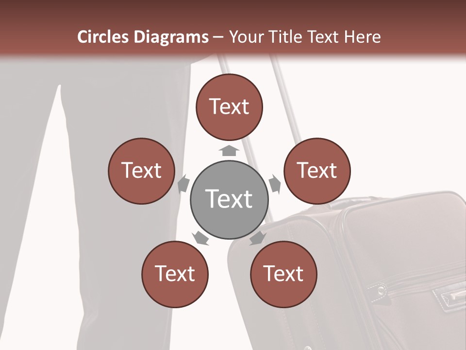 Modern Trendy Trolley PowerPoint Template