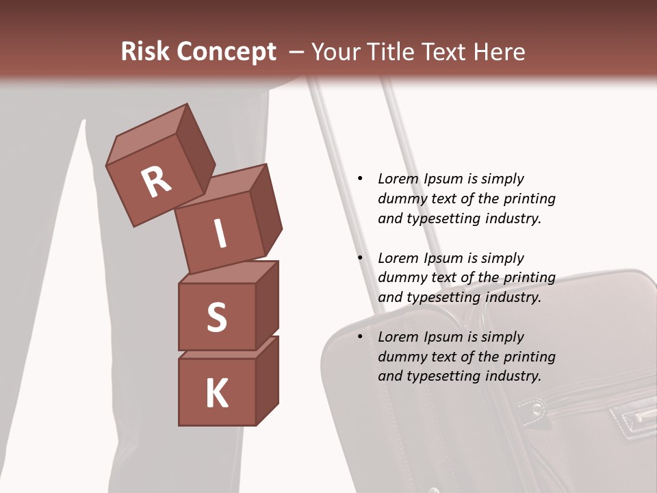 Modern Trendy Trolley PowerPoint Template