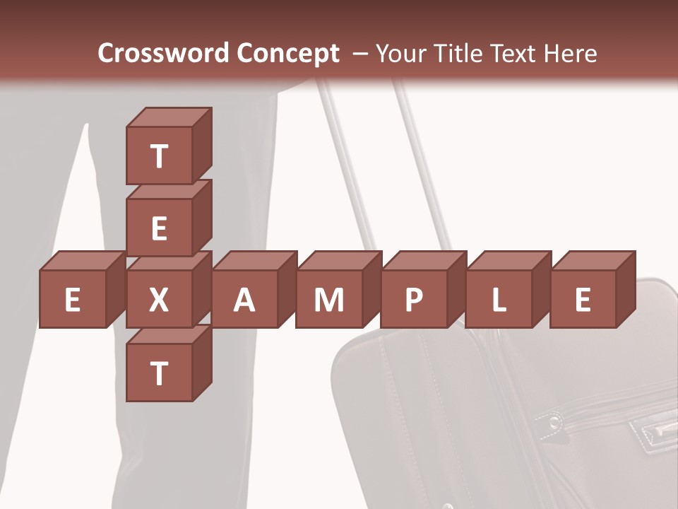 Modern Trendy Trolley PowerPoint Template