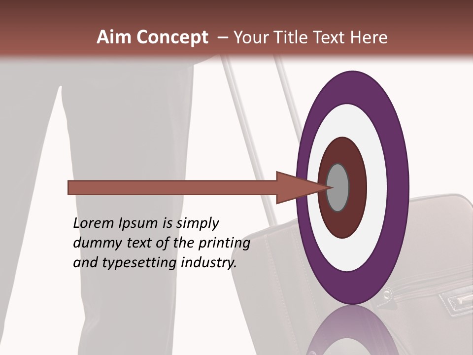 Modern Trendy Trolley PowerPoint Template