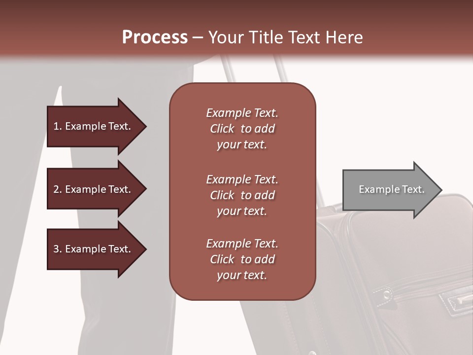 Modern Trendy Trolley PowerPoint Template