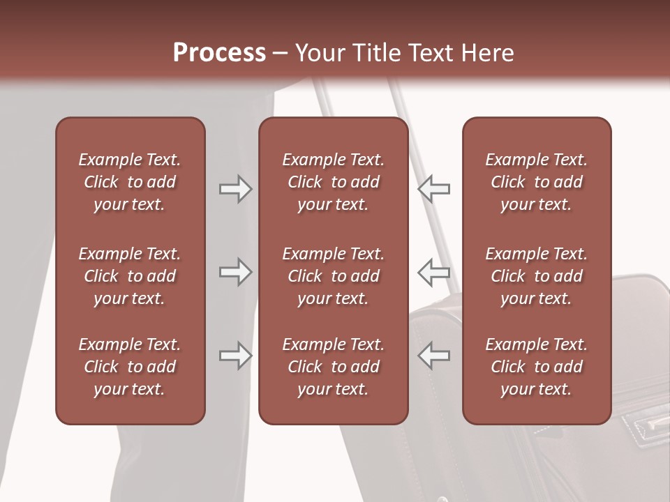 Modern Trendy Trolley PowerPoint Template