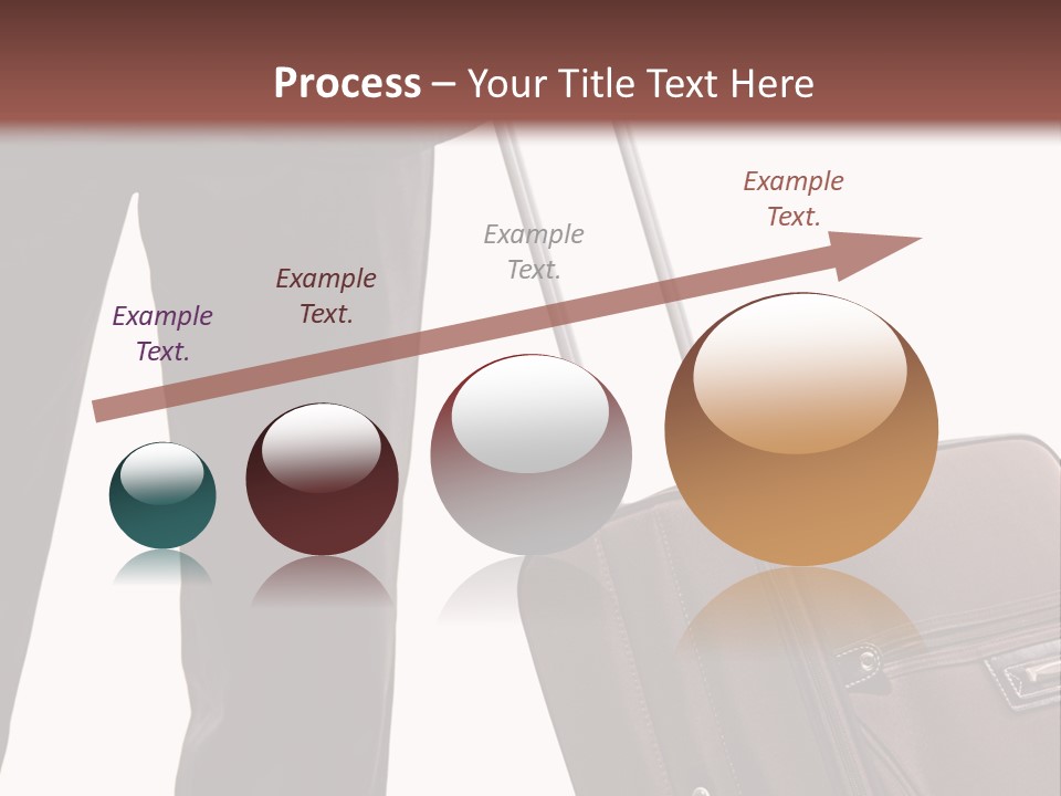 Modern Trendy Trolley PowerPoint Template