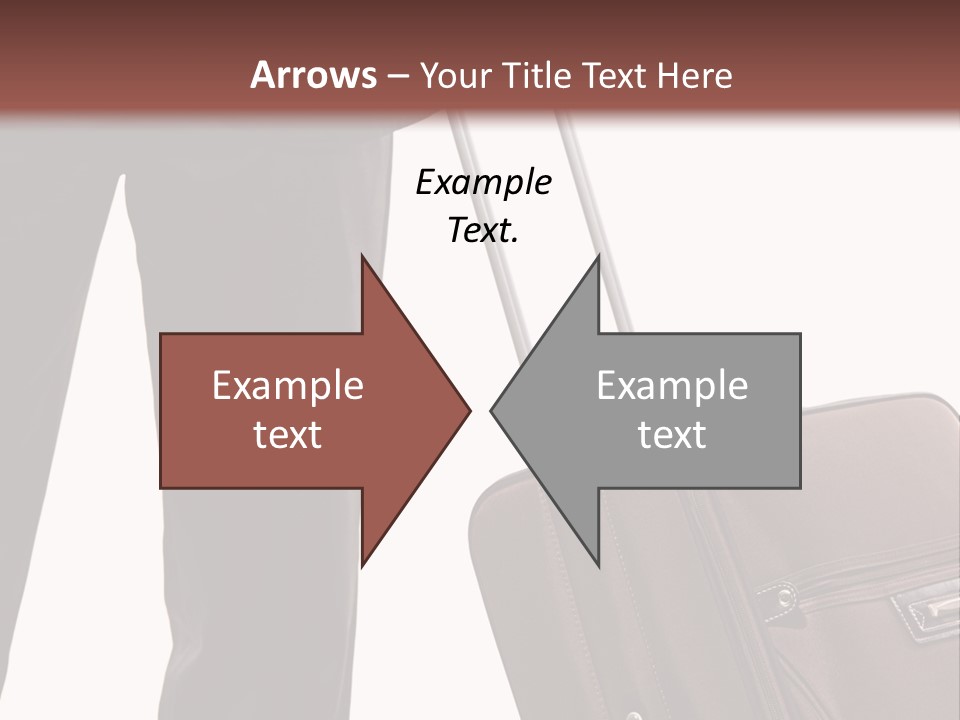Modern Trendy Trolley PowerPoint Template
