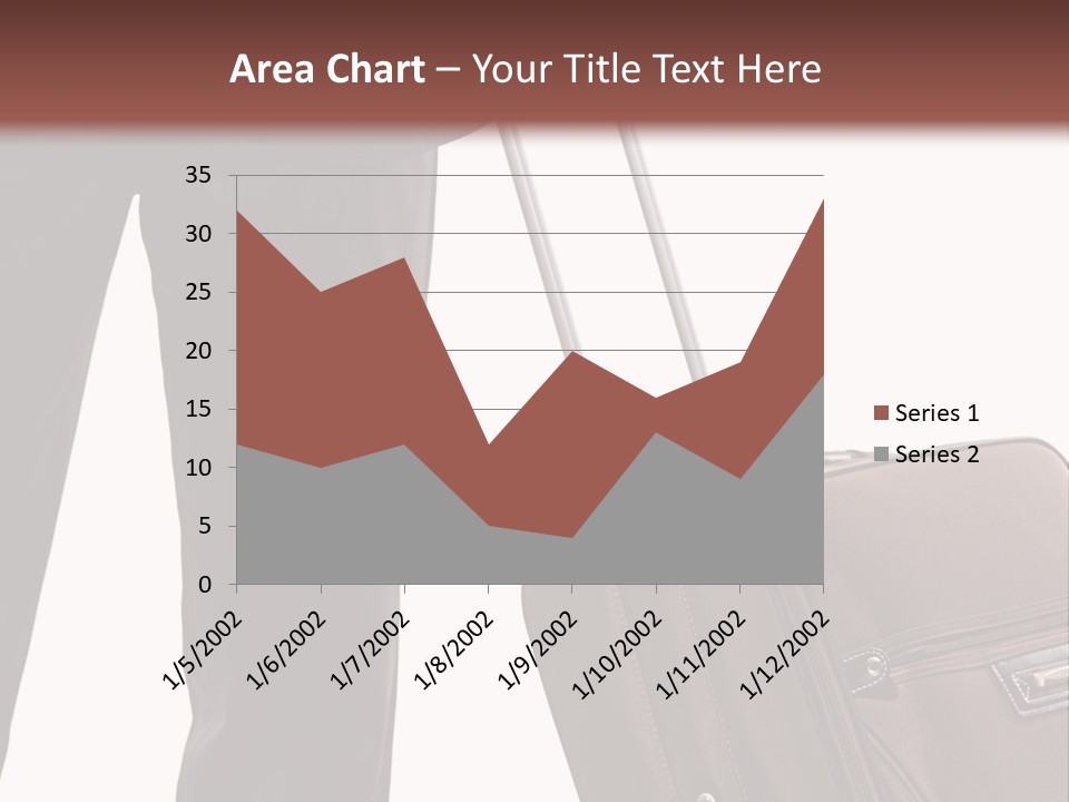 Modern Trendy Trolley PowerPoint Template