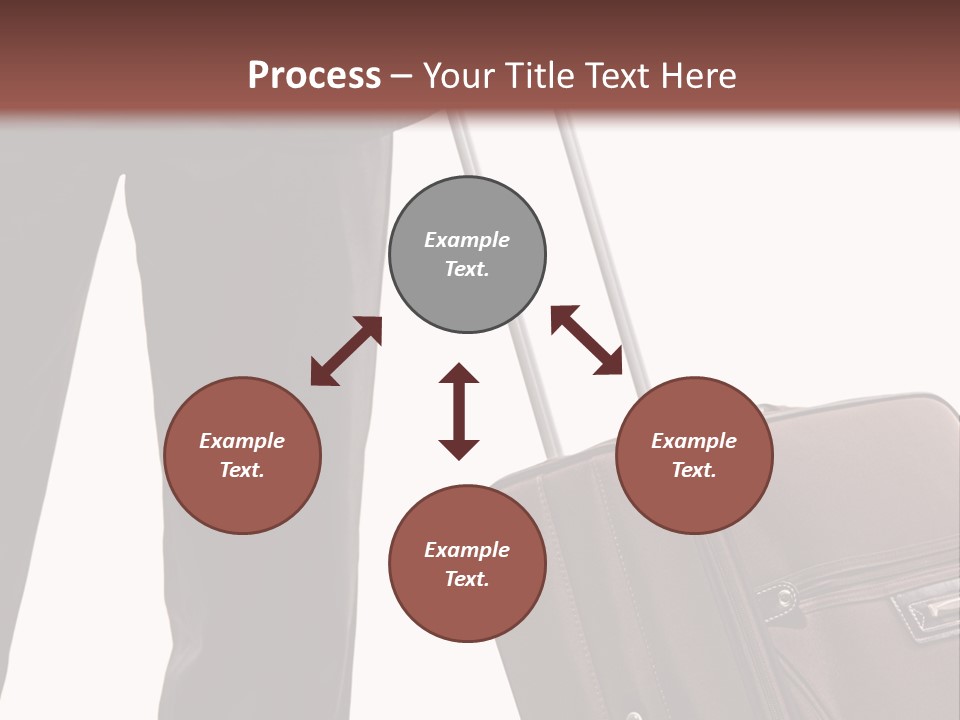 Modern Trendy Trolley PowerPoint Template