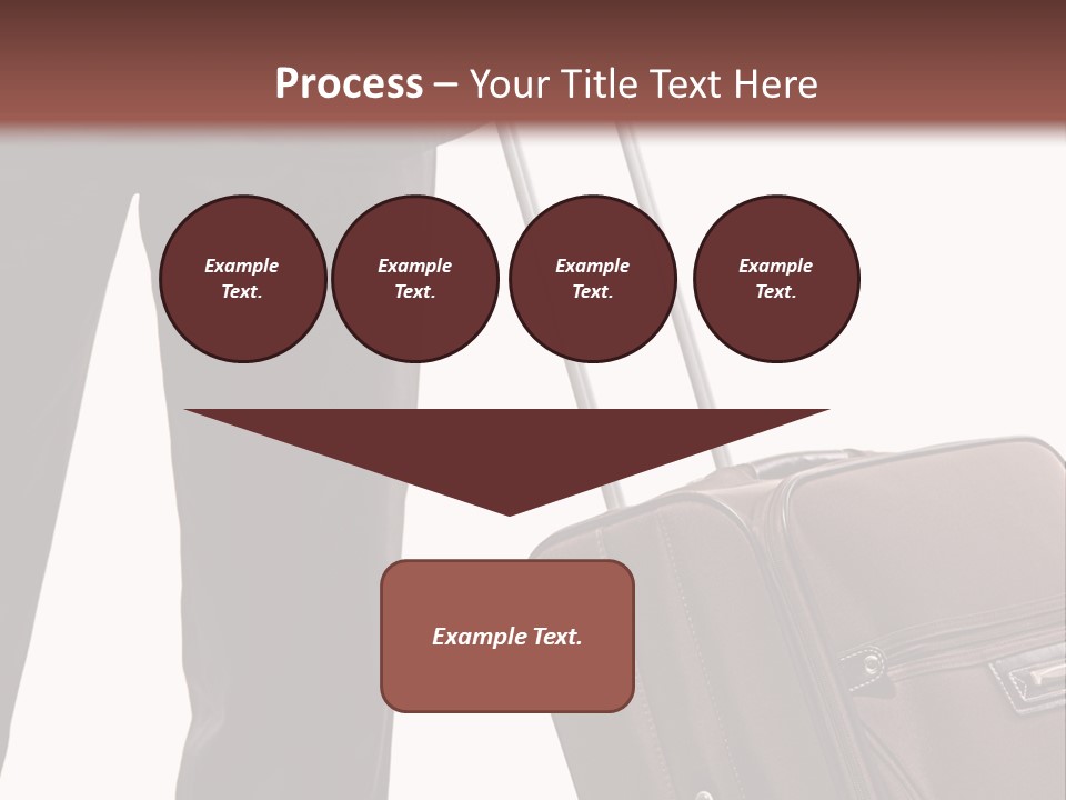 Modern Trendy Trolley PowerPoint Template