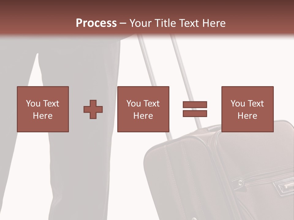 Modern Trendy Trolley PowerPoint Template