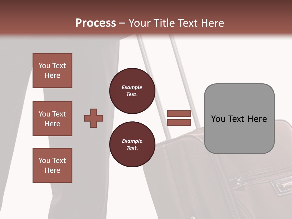 Modern Trendy Trolley PowerPoint Template