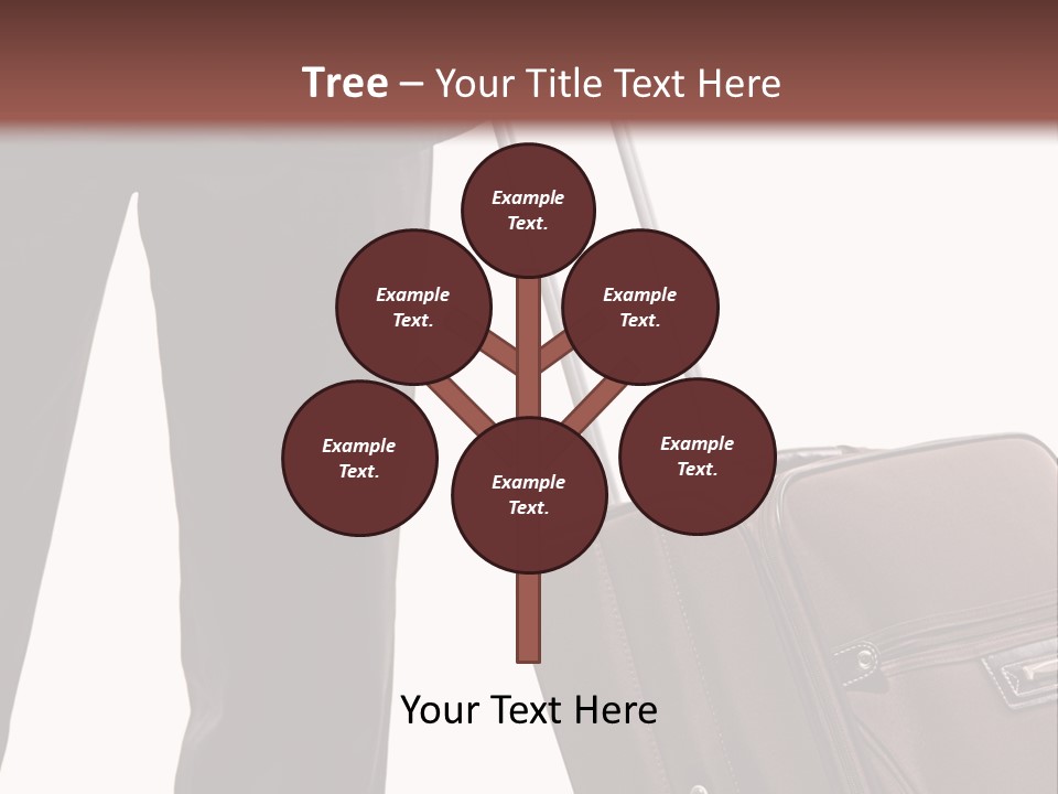 Modern Trendy Trolley PowerPoint Template