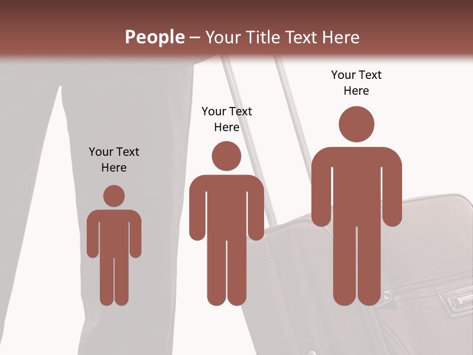 Modern Trendy Trolley PowerPoint Template