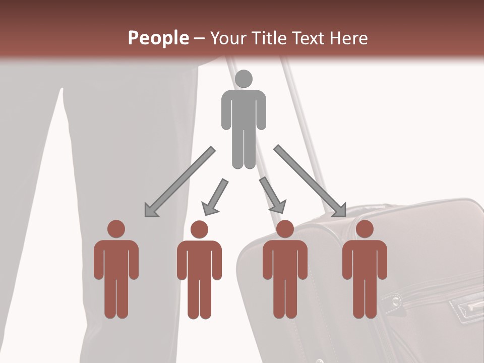 Modern Trendy Trolley PowerPoint Template