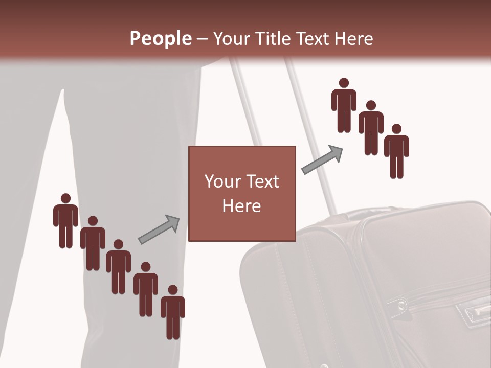 Modern Trendy Trolley PowerPoint Template