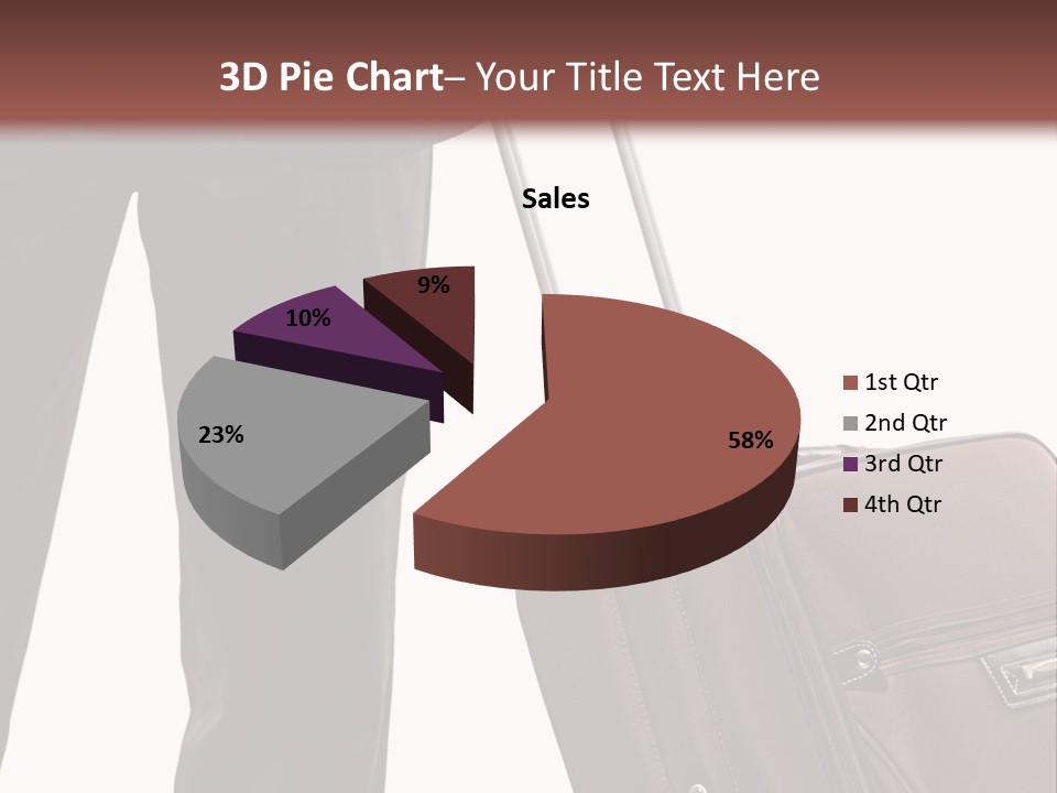 Modern Trendy Trolley PowerPoint Template