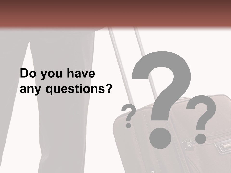 Modern Trendy Trolley PowerPoint Template