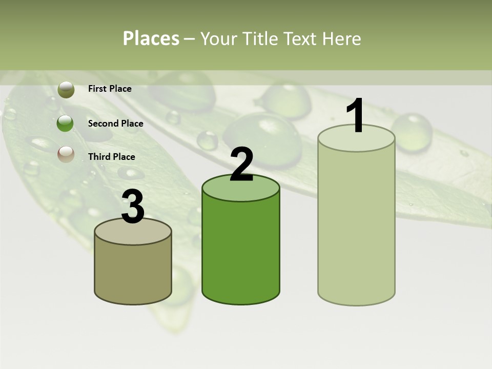 Rain Herb Growth PowerPoint Template
