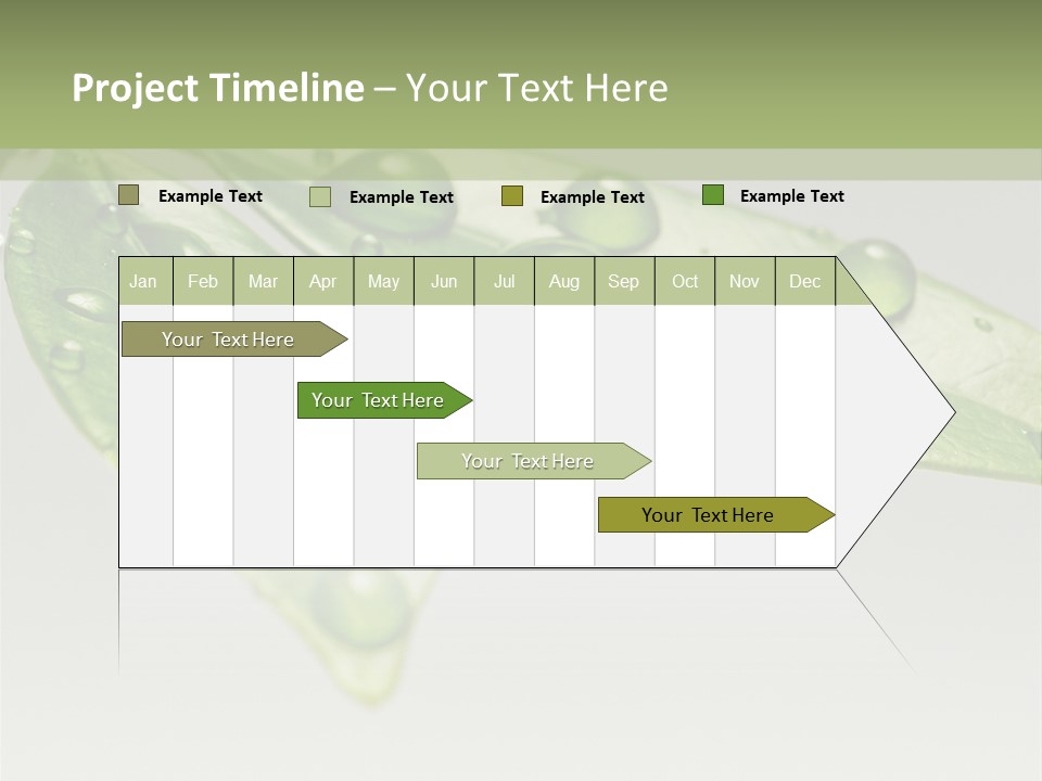 Rain Herb Growth PowerPoint Template
