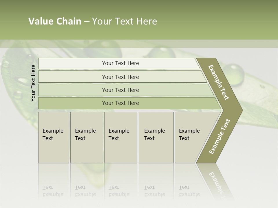 Rain Herb Growth PowerPoint Template