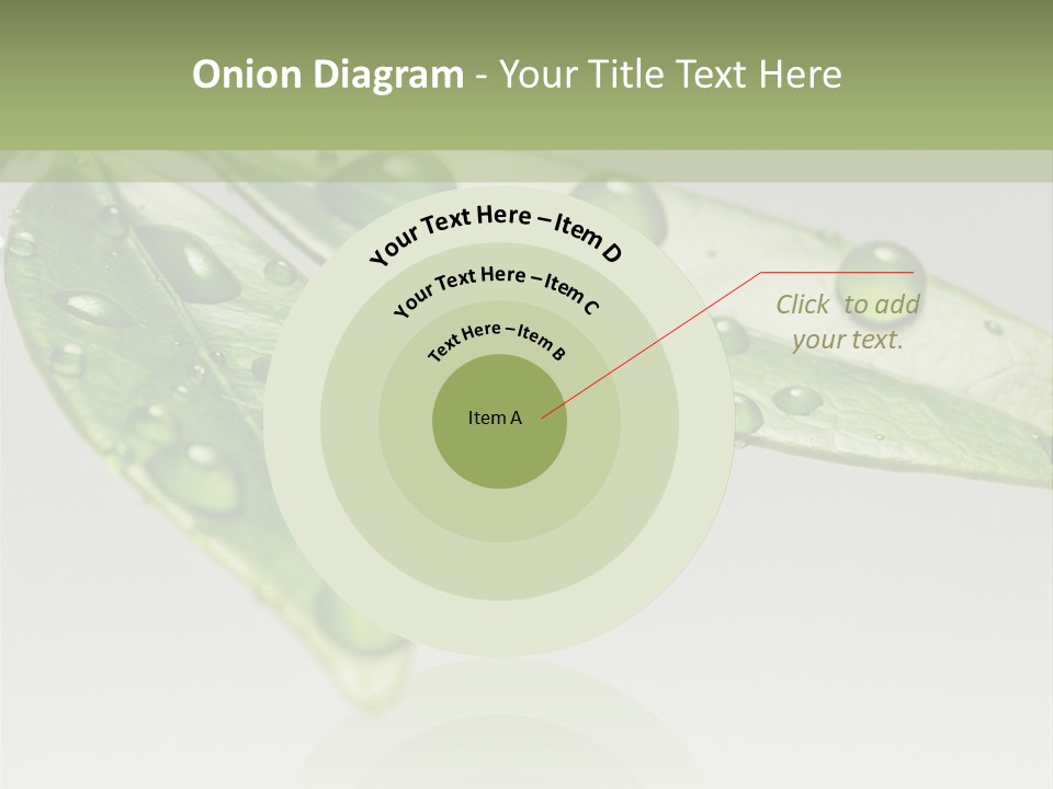Rain Herb Growth PowerPoint Template