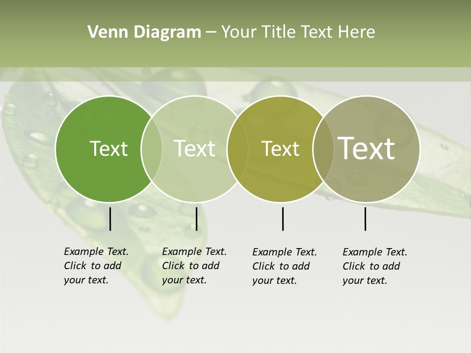 Rain Herb Growth PowerPoint Template