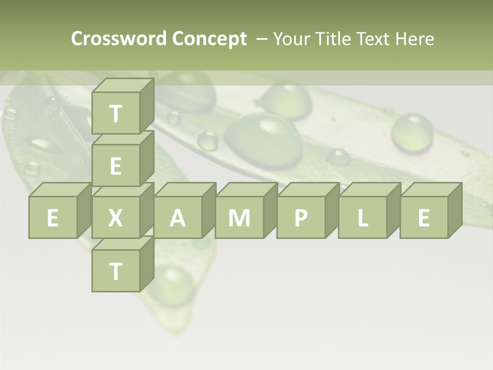 Rain Herb Growth PowerPoint Template