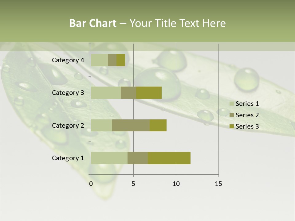 Rain Herb Growth PowerPoint Template