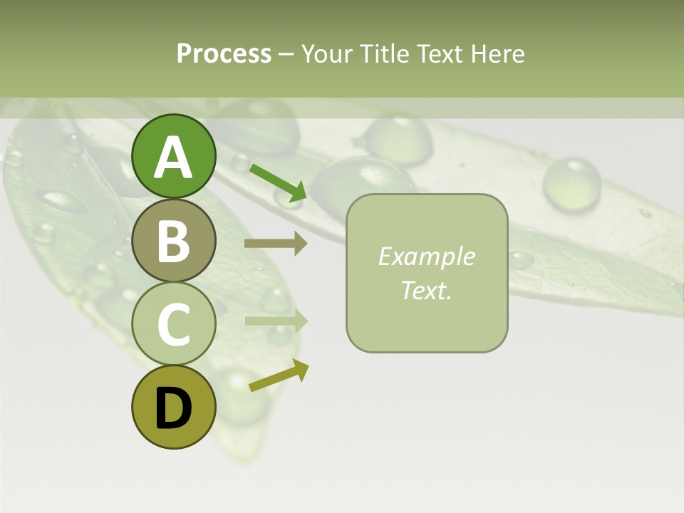 Rain Herb Growth PowerPoint Template